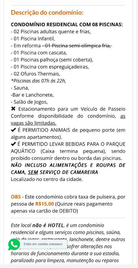 קאלדס נובאס Condominio Gran Reserva Casa Da Madeira Home מראה חיצוני תמונה